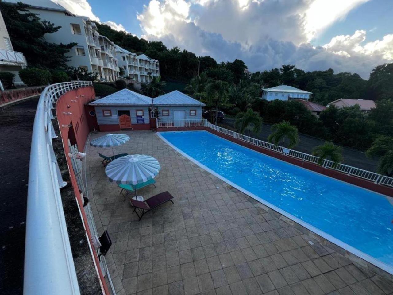Studio Le Pipiri Piscine Vue Mer Residence Securisee La Trinité Eksteriør bilde